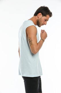 Мужская футболка оверсайз с круглым вырезом SPR21Y03 Süperlife, синий