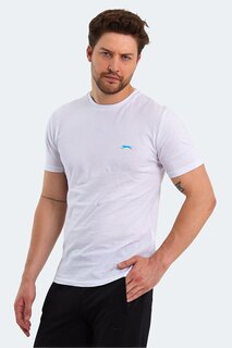 Мужская футболка с коротким рукавом PANCO белая SLAZENGER