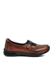 Светло-коричневые женские классические туфли из натуральной кожи 9294 Voyager