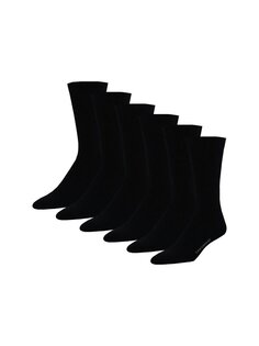 Мужские бесшовные бамбуковые носки, черные, 6 шт. ÇORAP ÇEKMECESİ