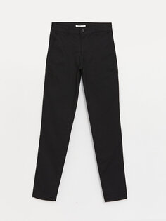 Мужские брюки чинос приталенного кроя LCWAIKIKI Classic, новый черный