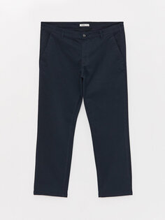 Мужские брюки чинос стандартного кроя LCWAIKIKI Classic, темно-синий