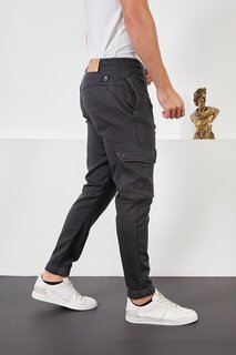 Мужские брюки-карго с карманами и карманами на эластичной талии Z Giyim