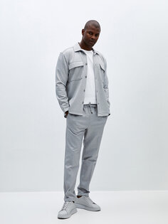 Мужские брюки-джоггеры узкого кроя LCW Vision, серый