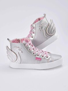 Серебристые кроссовки для девочек Winged Unicorn Denokids