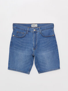 Мужские джинсовые шорты узкого кроя LCW Jeans, среднее индиго родео