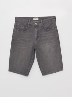 Мужские джинсовые шорты стандартного кроя LCW Jeans, серое родео
