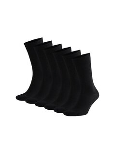 Мужские классические однотонные черные носки, 6 пар ÇORAP ÇEKMECESİ
