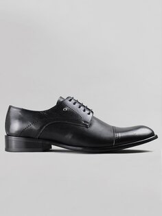 Мужские классические туфли Tunga из натуральной кожи ÖSY Serdar Yeşil, черный
