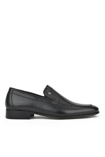 Мужские классические туфли из натуральной кожи 1331027Z085 Черный Ziya Ayakkabı