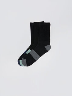 Мужские носки с цветными блоками, 3 пары носков LCW ACCESSORIES