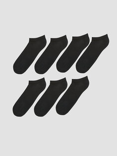Мужские носки-пинетки, 7 пар носков LCW ACCESSORIES, черный