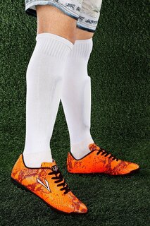 Мужские спортивные футбольные бутсы Cobra HM AstroTurf Lig, оранжево-черный