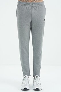 Мужские спортивные брюки узкого кроя с меланжевой вышивкой Albert Grey AIR JONES