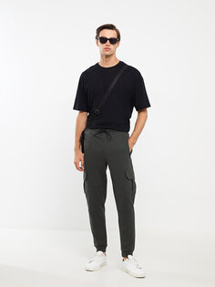 Мужские спортивные штаны Slim Fit для джоггеров LCW Casual, хаки