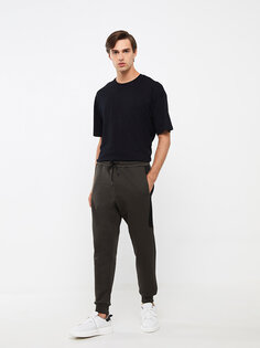 Мужские спортивные штаны Slim Fit для джоггеров LCW Casual, темный хаки