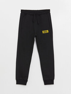 Спортивные брюки-джоггеры для мальчиков с эластичной резинкой на талии LCW ECO, новый черный