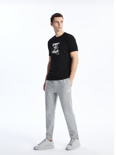 Мужские спортивные штаны узкого кроя XSIDE, серый меланж