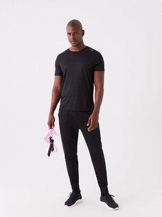 Мужские спортивные штаны узкого кроя LCW Casual, новый черный