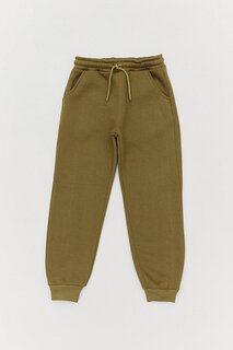 Спортивные штаны для мальчиков с эластичной резинкой на талии Fullamoda, хаки