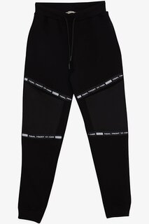 Спортивные штаны для мальчиков, Series Pocket, на шнуровке, черные (9–14 лет) Breeze