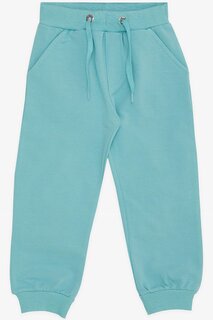 Спортивные штаны с карманами для мальчика, цвет морской волны (3–8 лет) Breeze