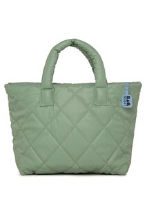 Стеганая надувная сумка Bagmori, зеленый