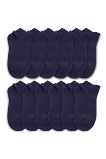 Набор из 12 женских носков-сапожек на плоской подошве, фиолетового цвета Cozzy Socks