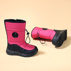 Зимние ботинки Noah на молнии для девочек/мальчиков KİKO KİDS, фуксия Kiko Kids