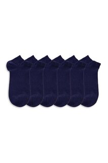 Набор из 6 женских носков-сапожек на плоской подошве фиолетового цвета Cozzy Socks
