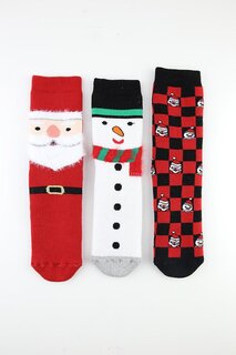 Нескользящее полотенце Санта-Клауса, детские носки с розетками Bross