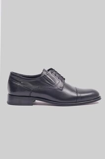 Классические мужские туфли на шнуровке Barclay из натуральной кожи с кожаной подошвой ÖSY Serdar Yeşil, черный
