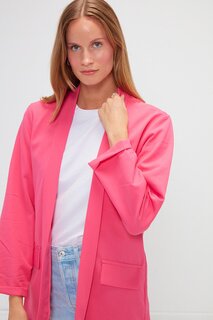 Однотонная куртка с длинными рукавами MUNİ MUNİ, яркий розовый Muni Muni