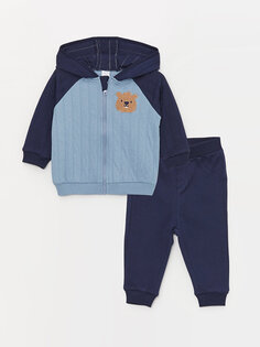 Комплект из 2 предметов: худи и спортивные штаны для маленького мальчика LCW baby
