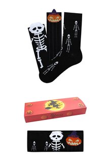 Комплект из трех носков в упаковке на Хэллоуин для всей семьи Bross, смешанный ассортимент