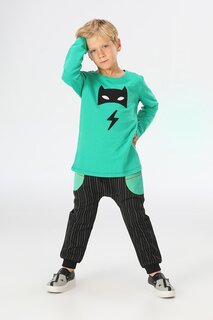 Комплект из габардиновых брюк Super Hero + футболка LupiaKids
