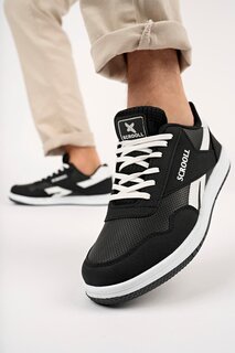 Ортопедические ежедневные кроссовки Barow для ходьбы и бега на шнуровке, спортивная обувь Muggo, черно-белый