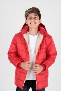 Пальто Welsoft Inside Trend для мальчиков Ak2237 ahengim, красный
