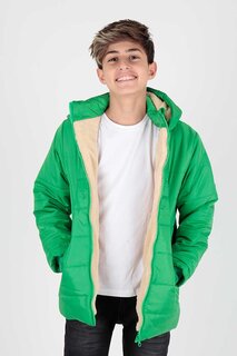 Пальто Welsoft Inside Trend для мальчиков Ak2237 ahengim, зеленый