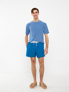 Короткие базовые мужские шорты для плавания LCW Casual, темно-бирюзовый