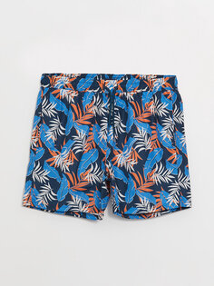 Короткие мужские шорты для плавания с рисунком LCW ECO, синий принт