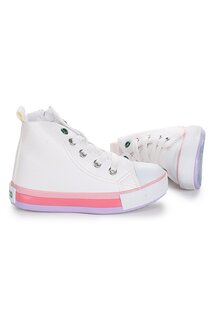 Туфли-лодочки Roro для девочек 925.22K.210 Vicco, бело-розовый