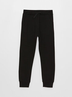 Базовые спортивные штаны для мальчиков с эластичной резинкой на талии LCW Kids, новый черный