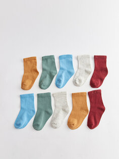 Базовые носки для маленьких мальчиков, 10 шт. LCW baby