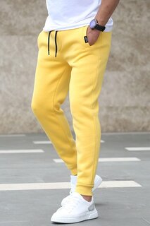 Базовый желтый спортивный костюм 4210 MADMEXT