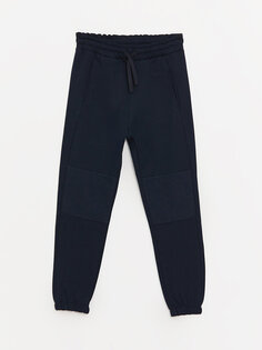 Базовые спортивные штаны для мальчиков с эластичной резинкой на талии LCW Kids, темно-синий