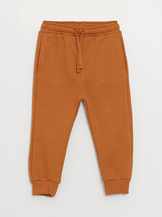 Базовые спортивные штаны-джоггеры для мальчика с эластичной резинкой на талии LCW baby, светло-коричневый