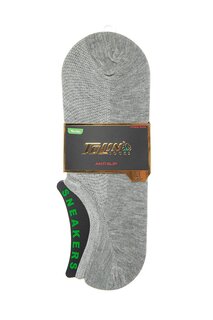 Бамбуковые мужские кроссовки, набор из 12 нескользящих носков разных цветов 10601 TOLIN