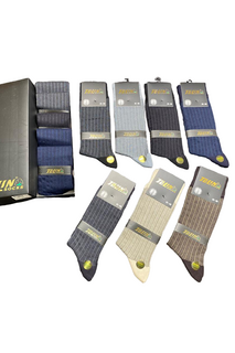 Бамбуковые мужские бесшовные носки разных цветов, 12 предметов 14178 TOLIN