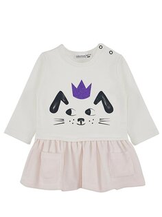 Бархатное платье для маленьких девочек Baby Bunny colorinas